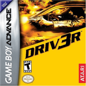 Driver 3 box art for GameBoy Advance